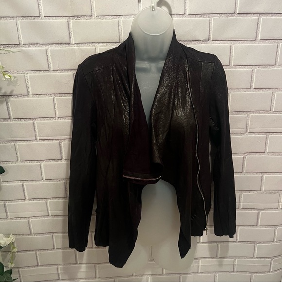 ZARA womens black jacket /size XS - Picture 3 of 11